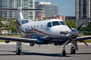 Tampa Bay Air Charter - Pilates PC-12 - front